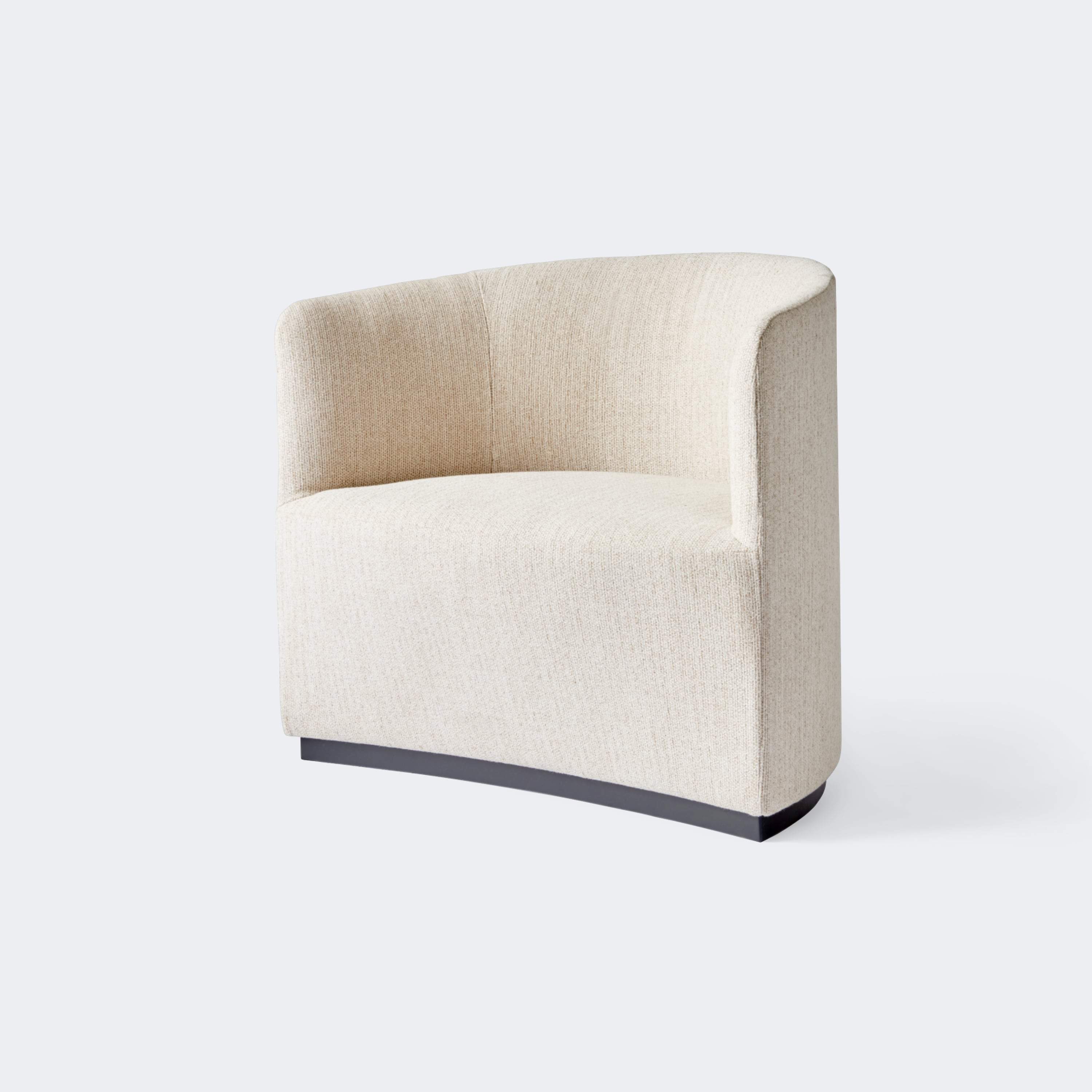 Audo Copenhagen Tearoom Chairs Lounge Chair Ready To Ship Kvadrat's "Savanna" 0202 (Cream) - KANSO