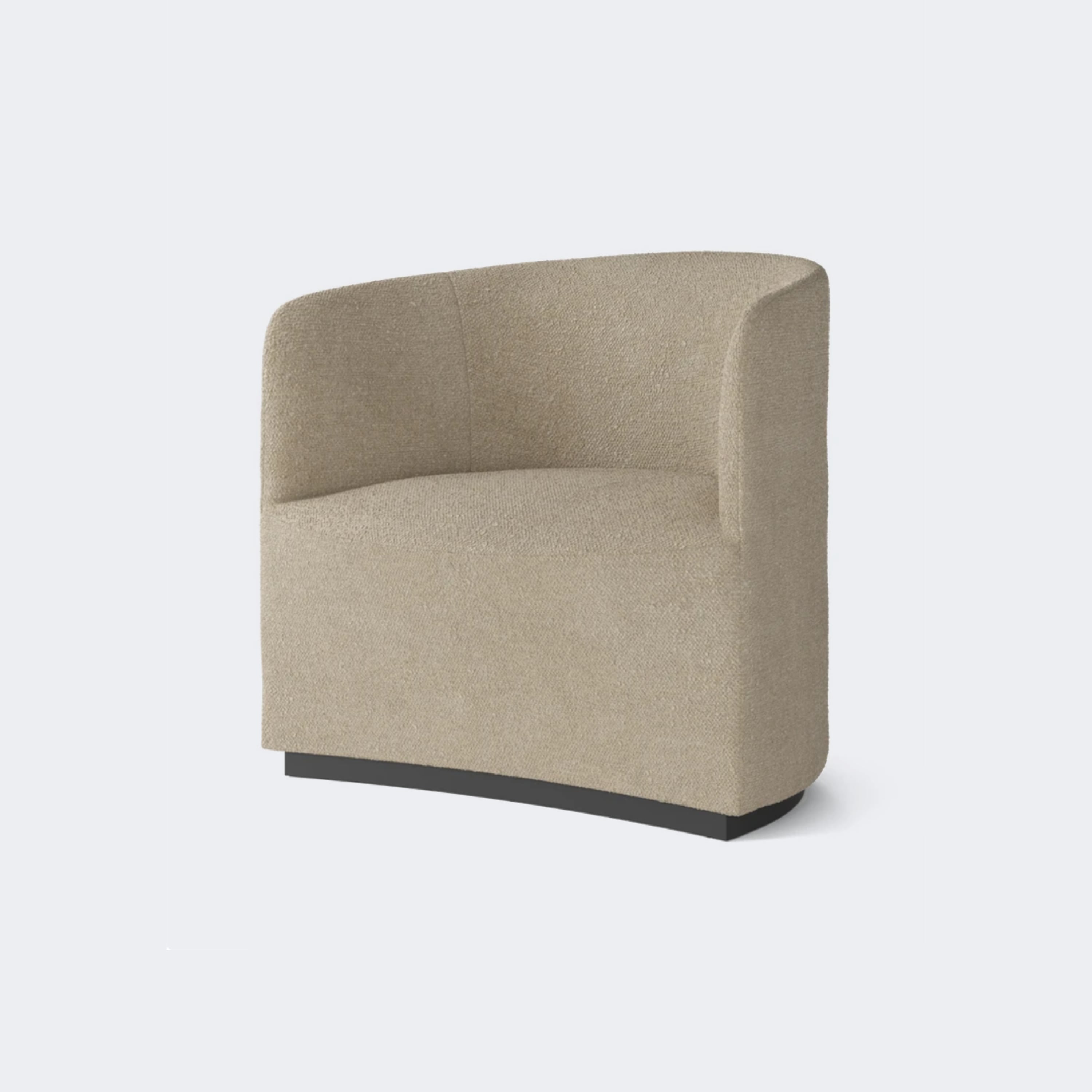 Audo Copenhagen Tearoom Chairs Lounge Chair Made To Order (10-12 Weeks) MENU Boucle #02 (Beige) - KANSO