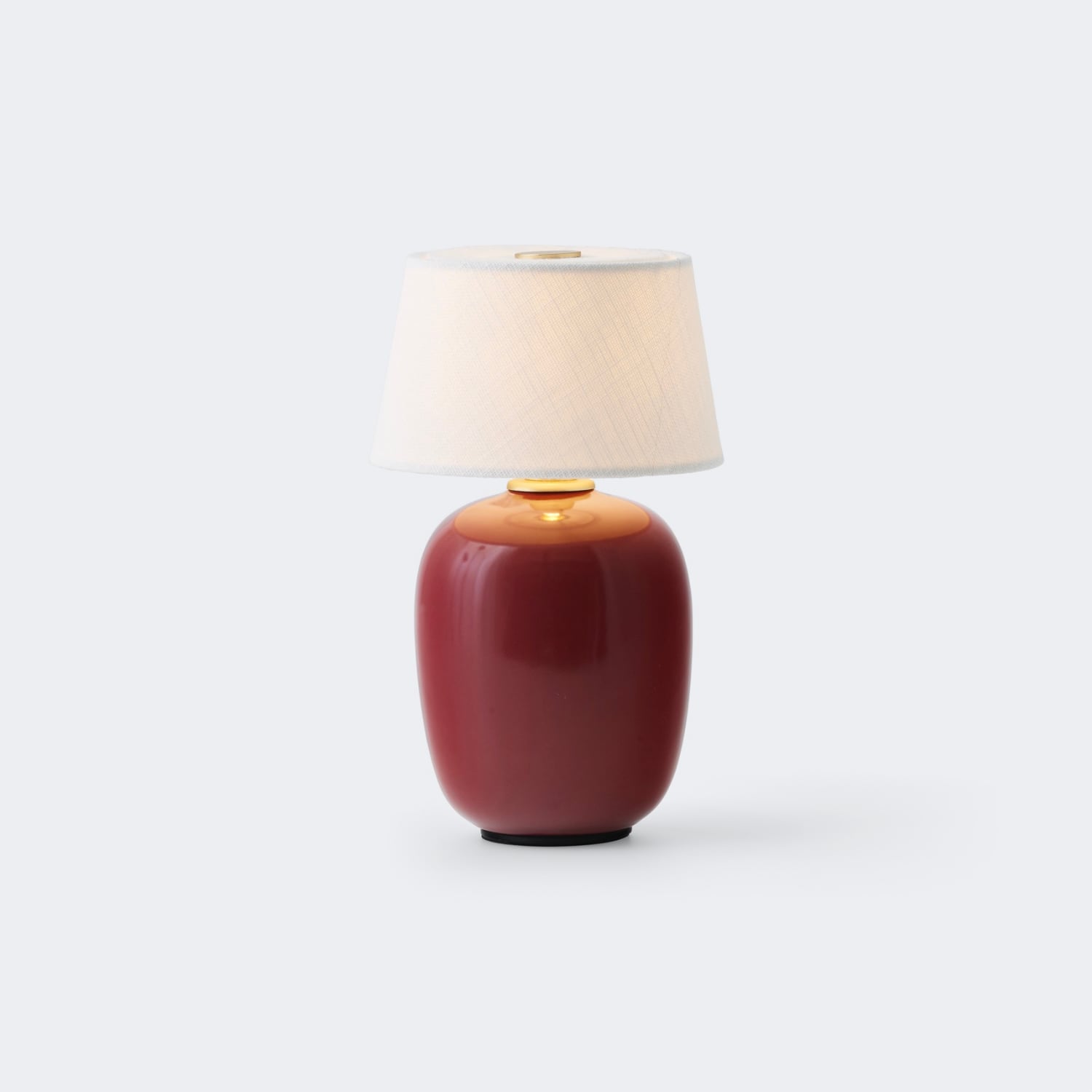 Audo Copenhagen Torso Table Lamp, Portable Ruby - KANSO#Color_Ruby
