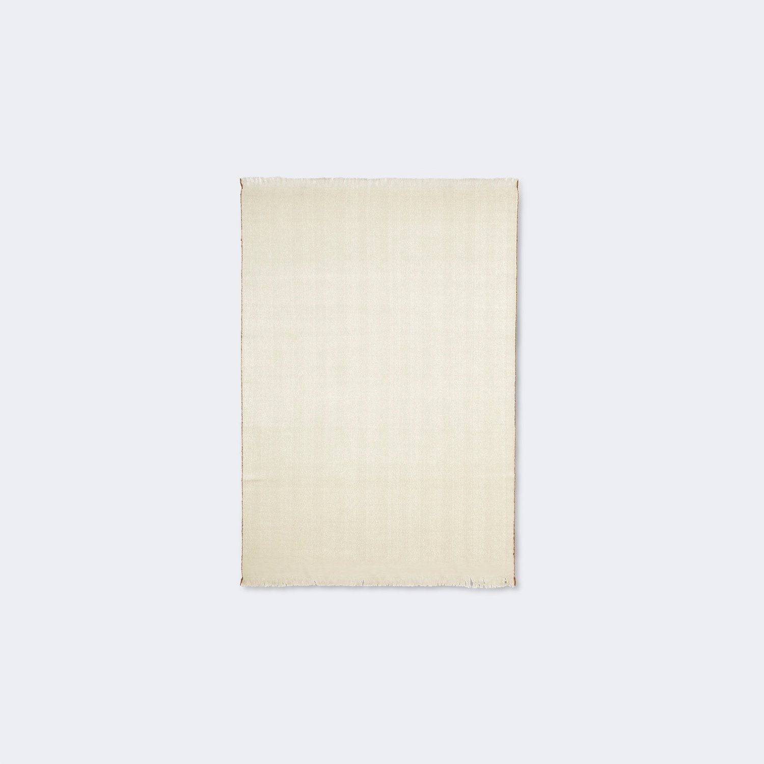 Ferm Living Herringbone Blanket Off-White - KANSO