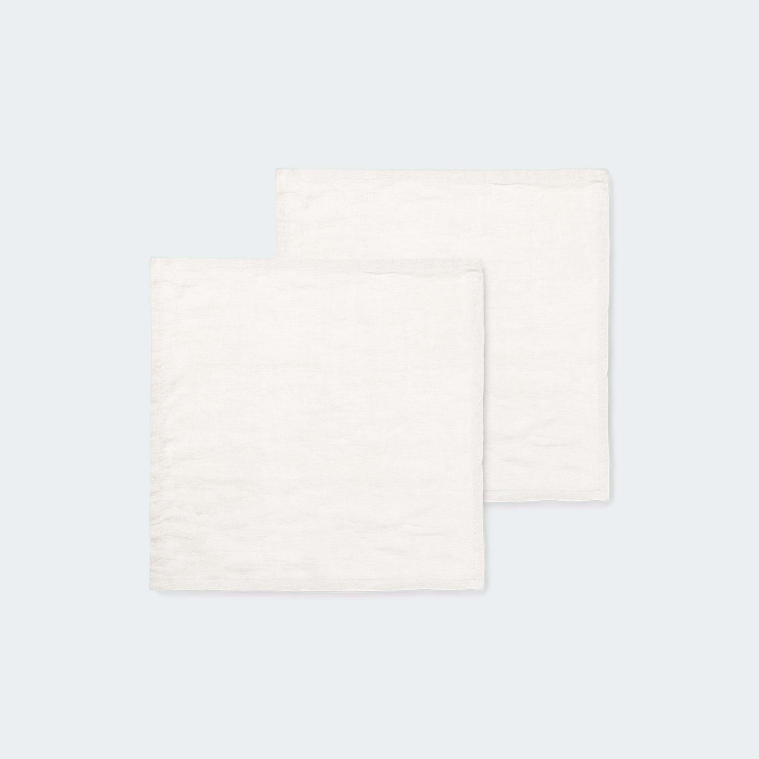 Ferm Living Linen Napkins, Set of 2 Off-white - KANSO#Color_Off-white