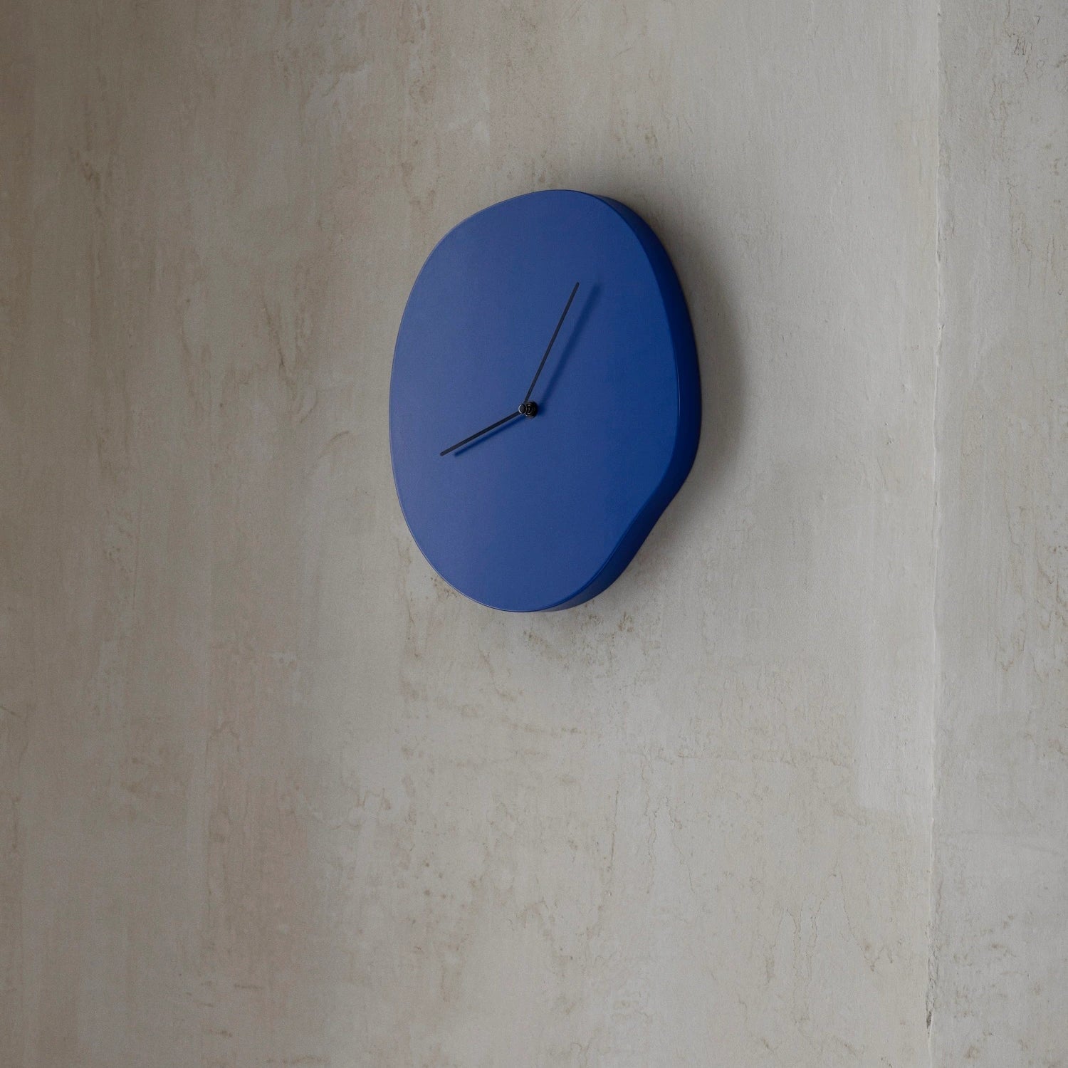 Ferm Living Melt Wall Clock Blue - KANSO#Color_Blue