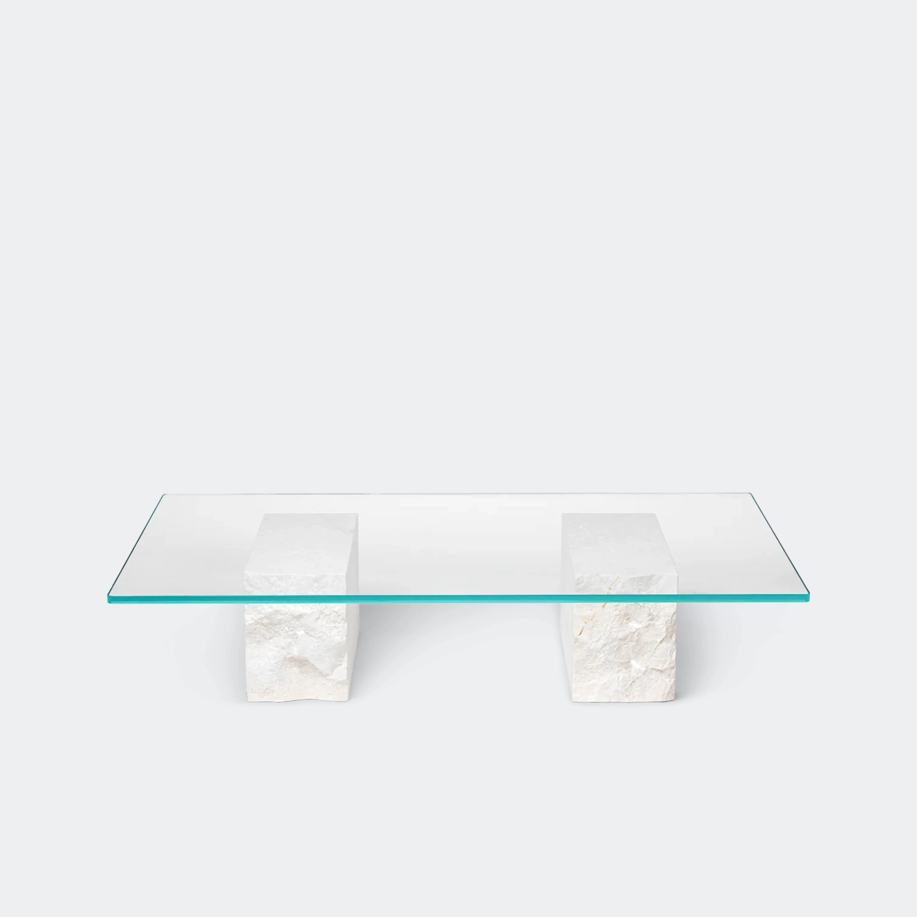 Ferm Living Mineral Display Table - Bianco Curia - KANSO