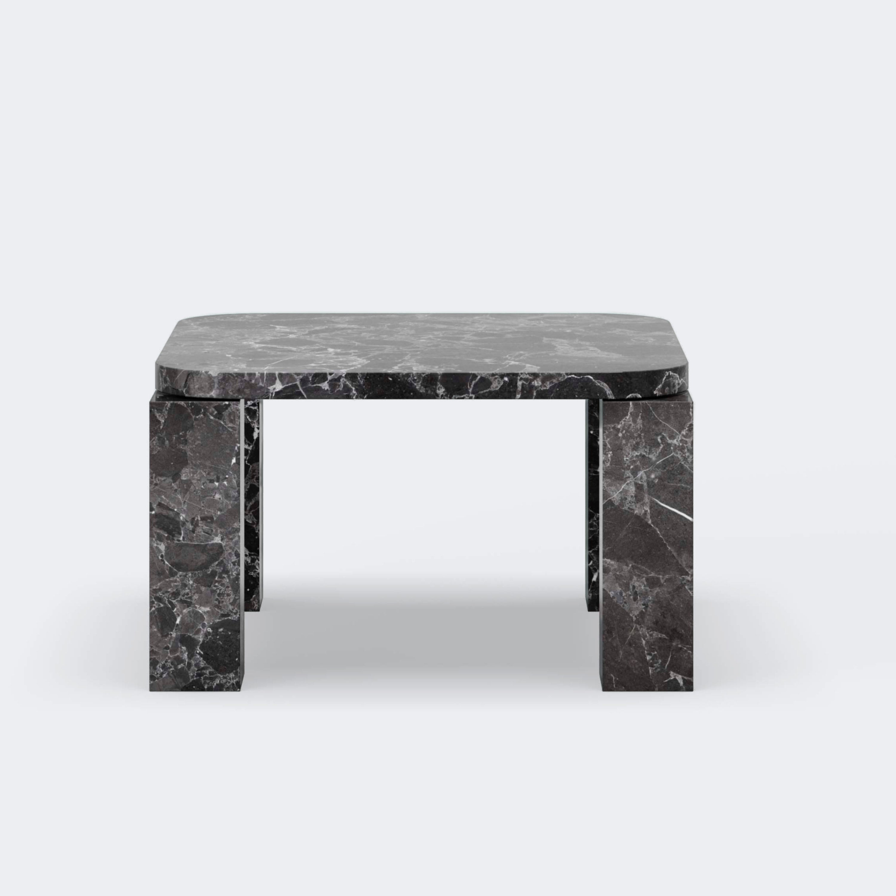 New Works Atlas Coffee Table Small Costa Black Marble - KANSO