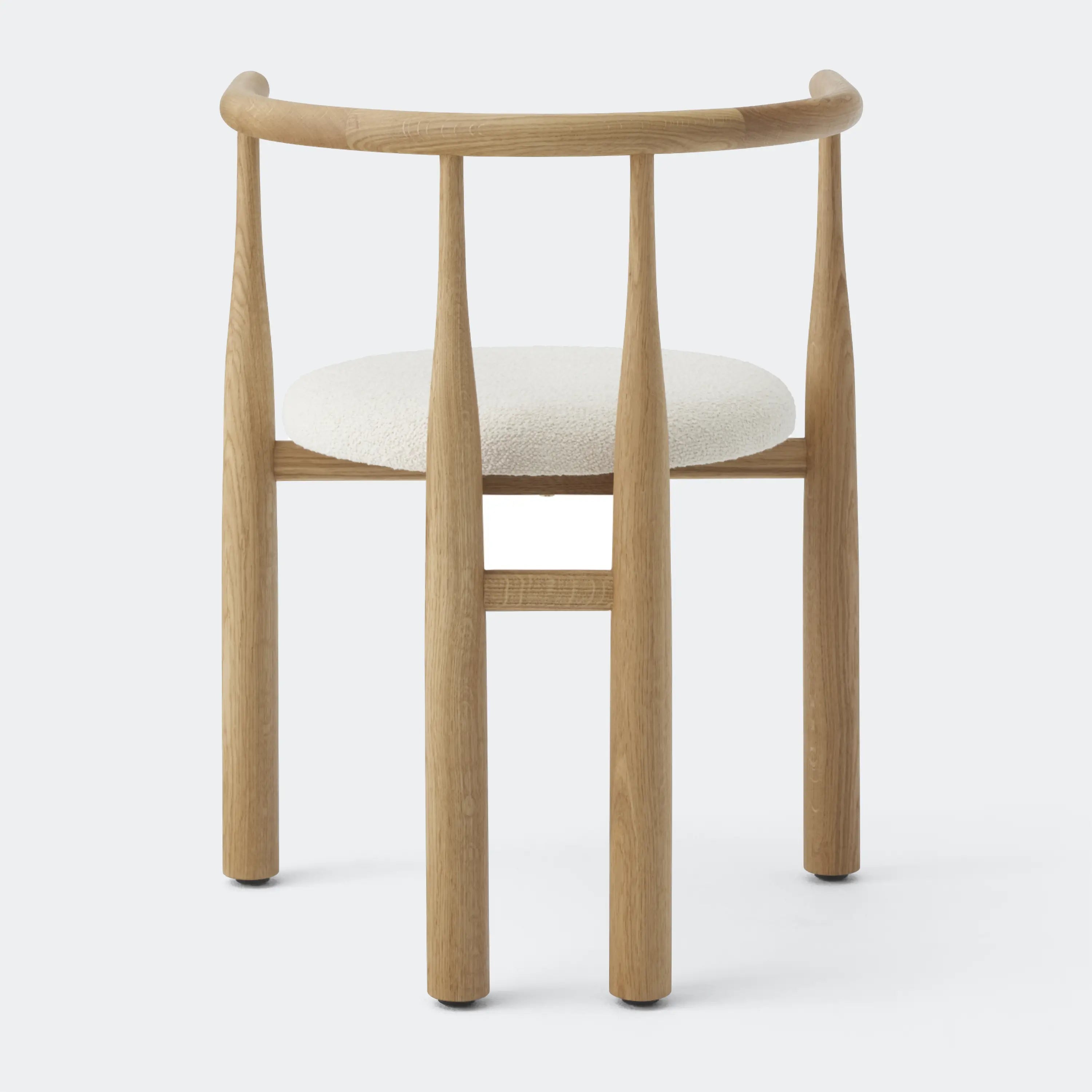 New Works Bukowski Chair 8 Weeks Oak, Lana 024 - KANSO#Frame_Oak, Lana 024