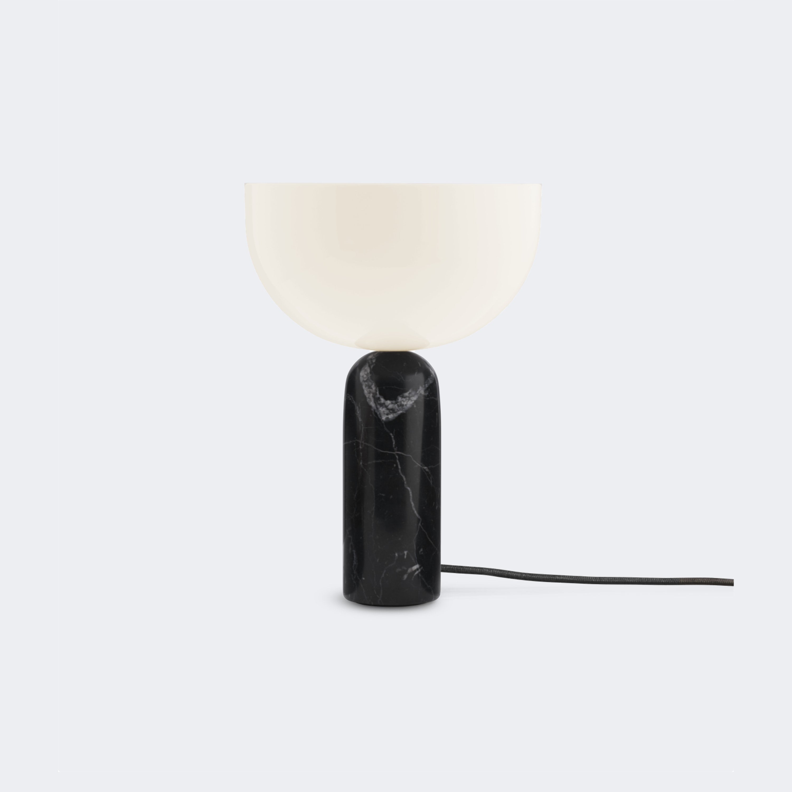 New Works Kizu Table Lamp, Small Black Marble - KANSO#Color_Black Marble