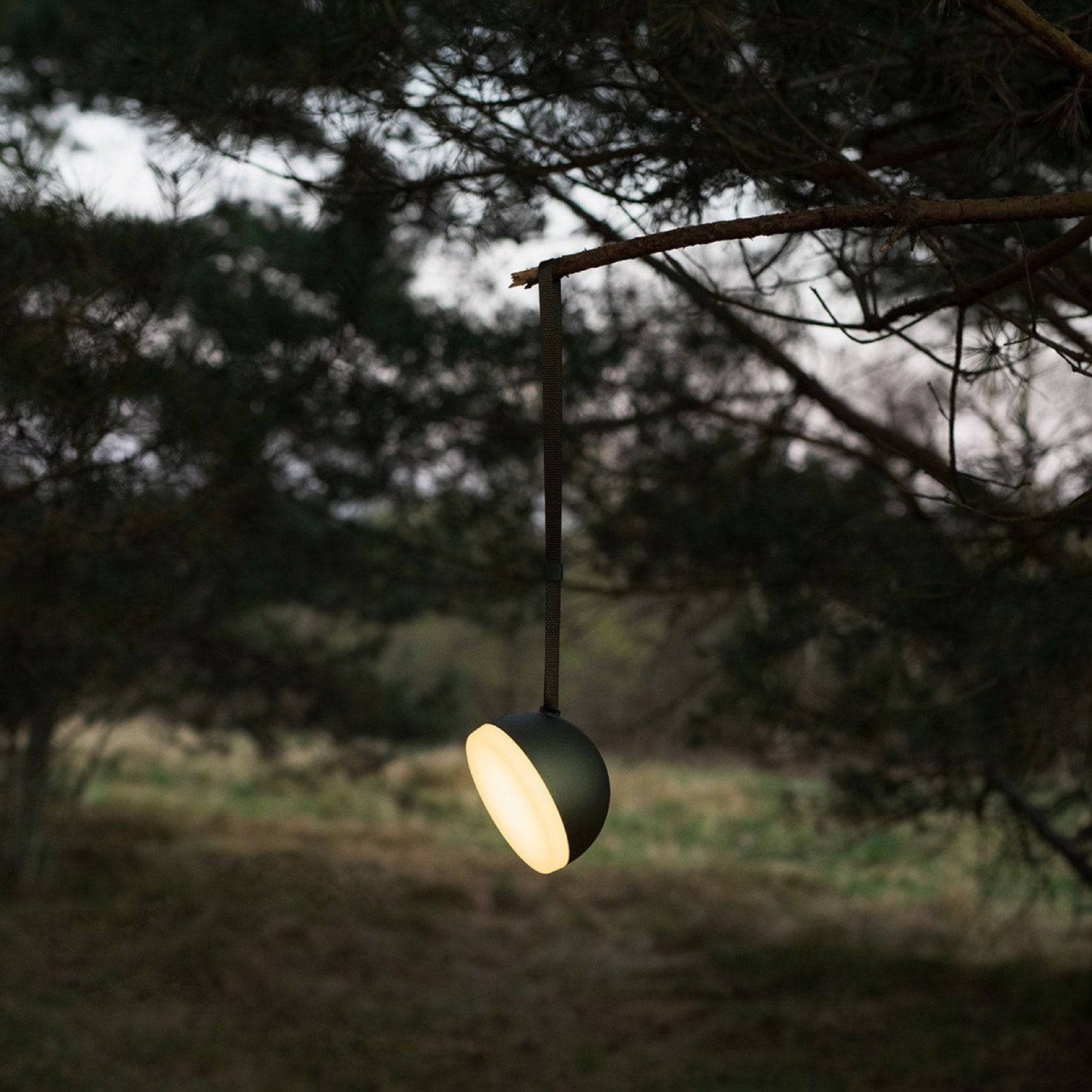 New Works Sphere Portable Lamp Warm Grey - KANSO