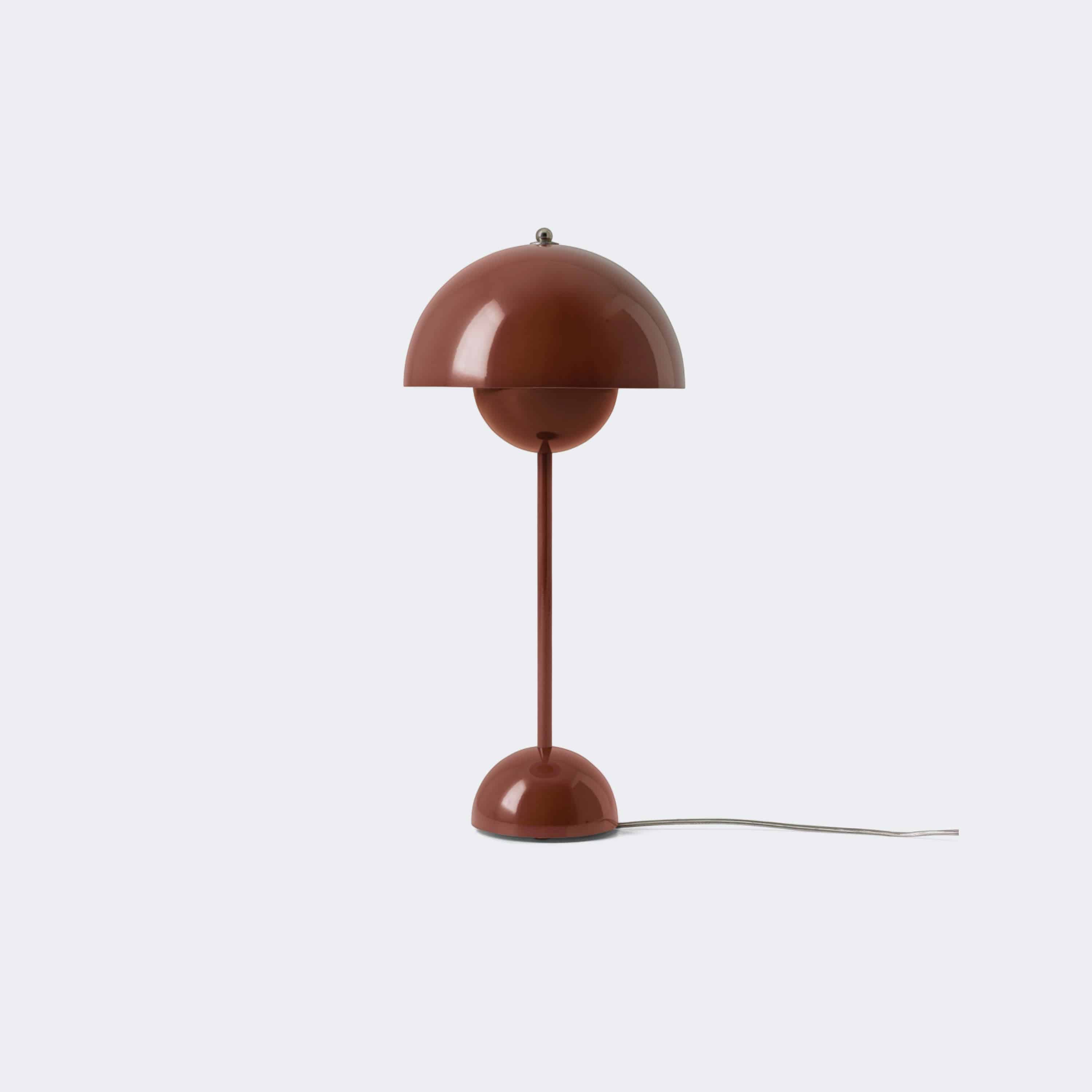 &Tradition Flowerpot VP3 Table Lamp Red Brown - KANSO#Color_Red Brown